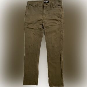 Altamont chino pants, size 32, color olive green